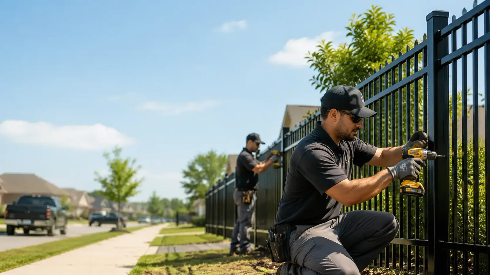 Metal Fence Installation in Newton, NJ